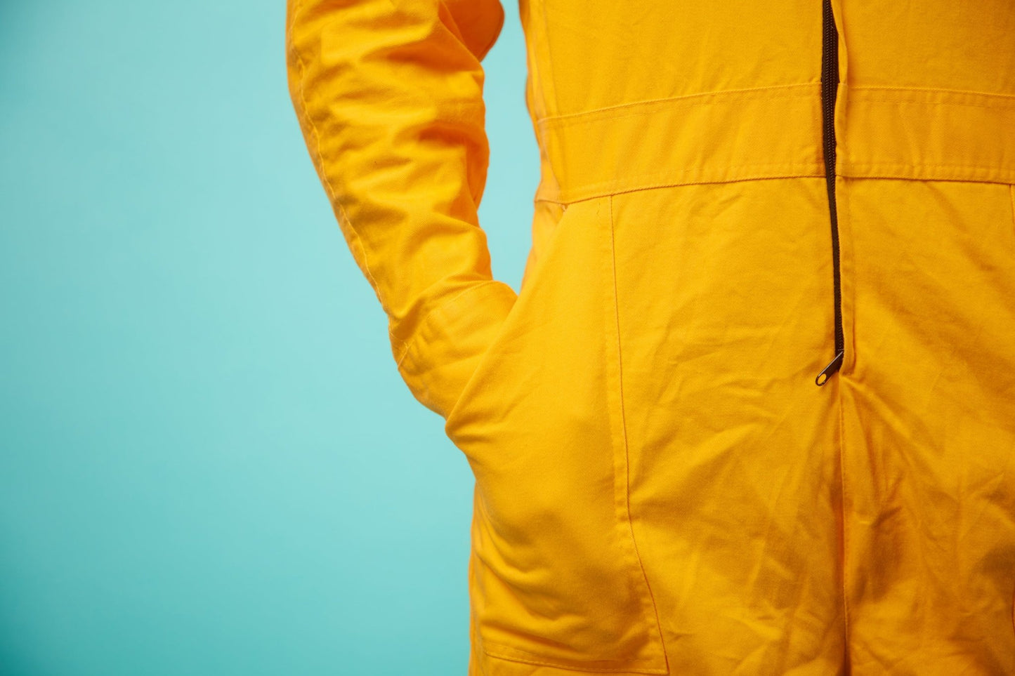 Flashy Yellow Jumpsuit - VinCo Apparel