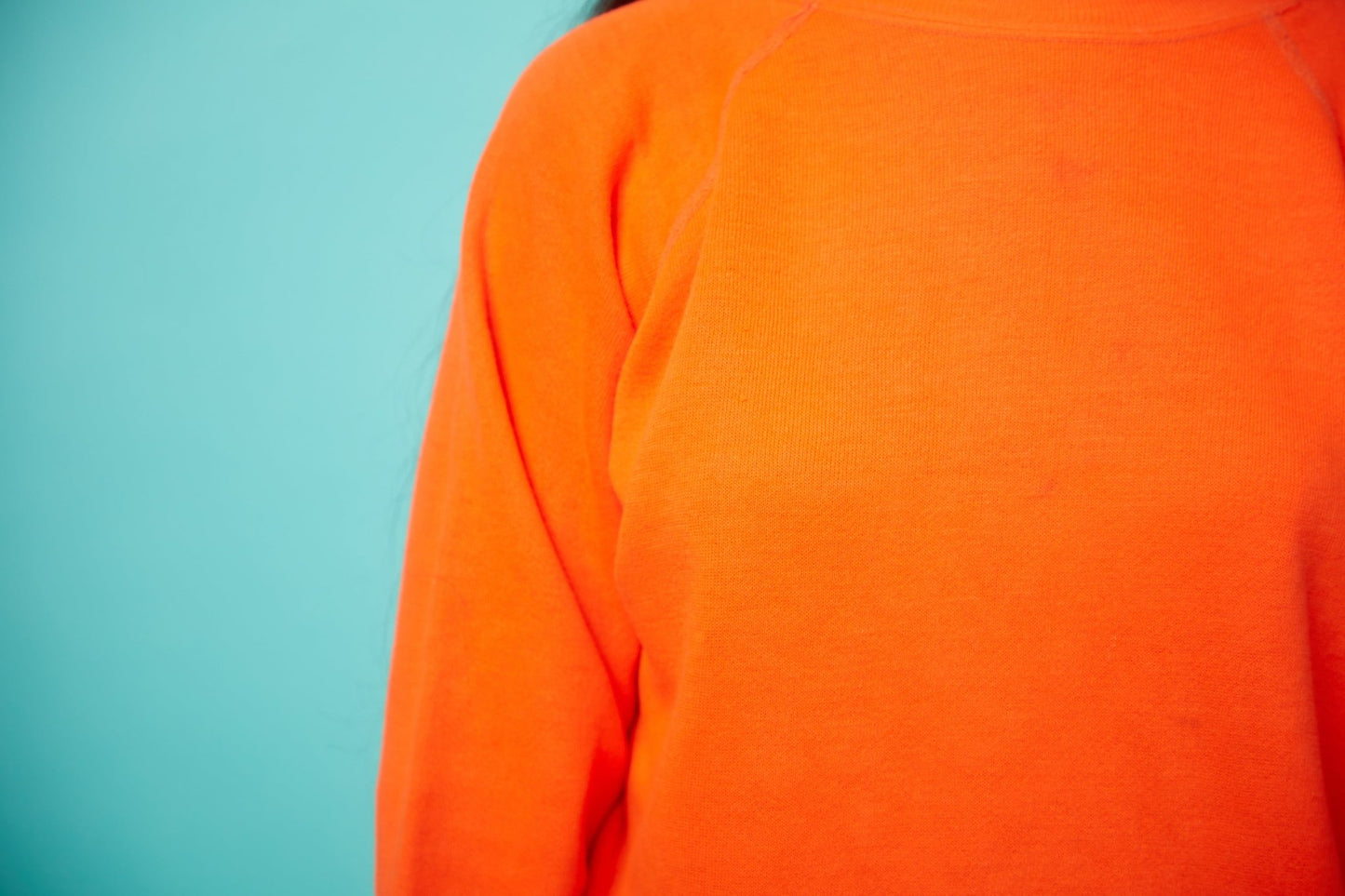 Bright Orange Women's Sweater - VinCo Apparel