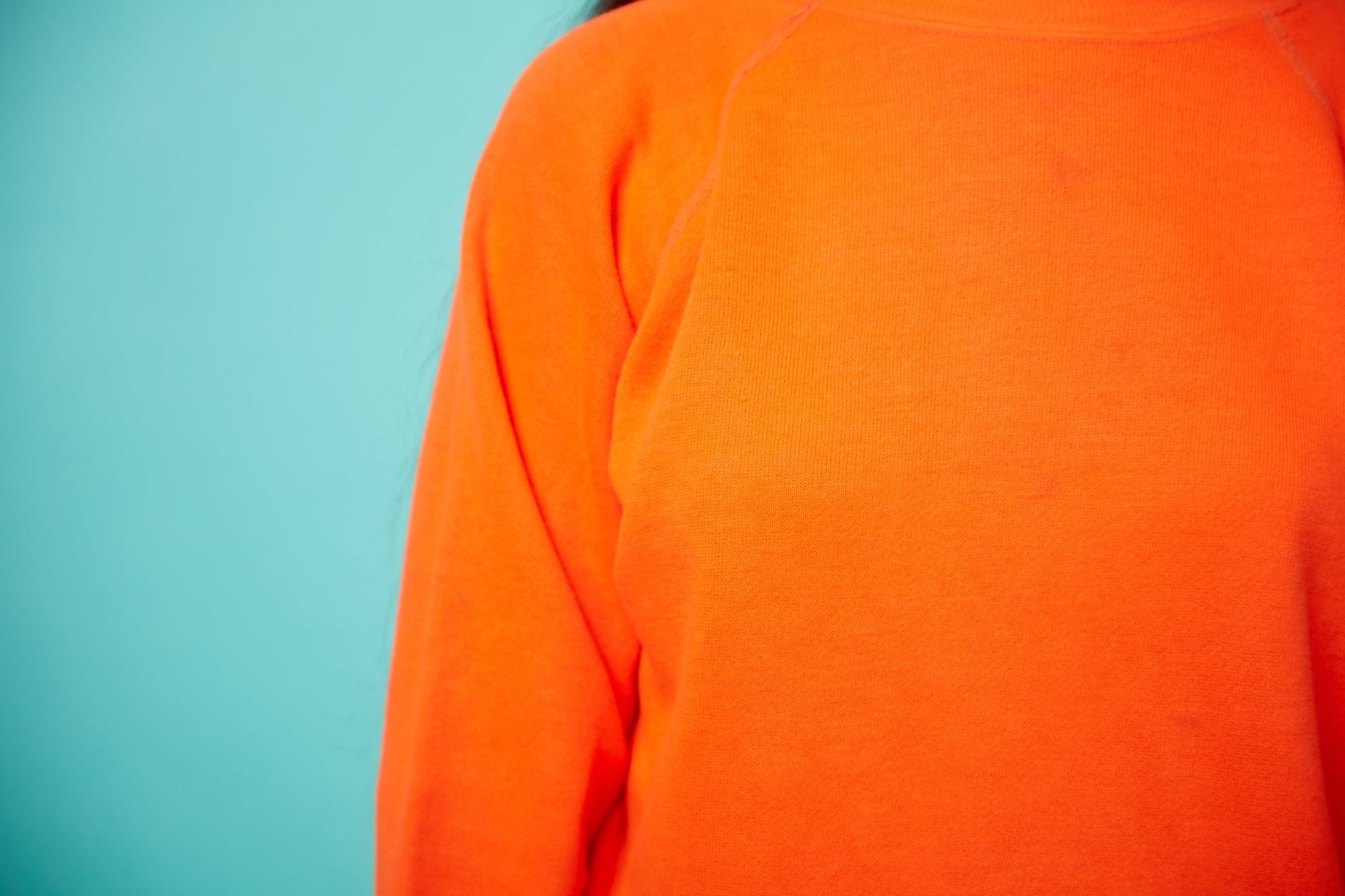 Bright Orange Women's Sweater - VinCo Apparel