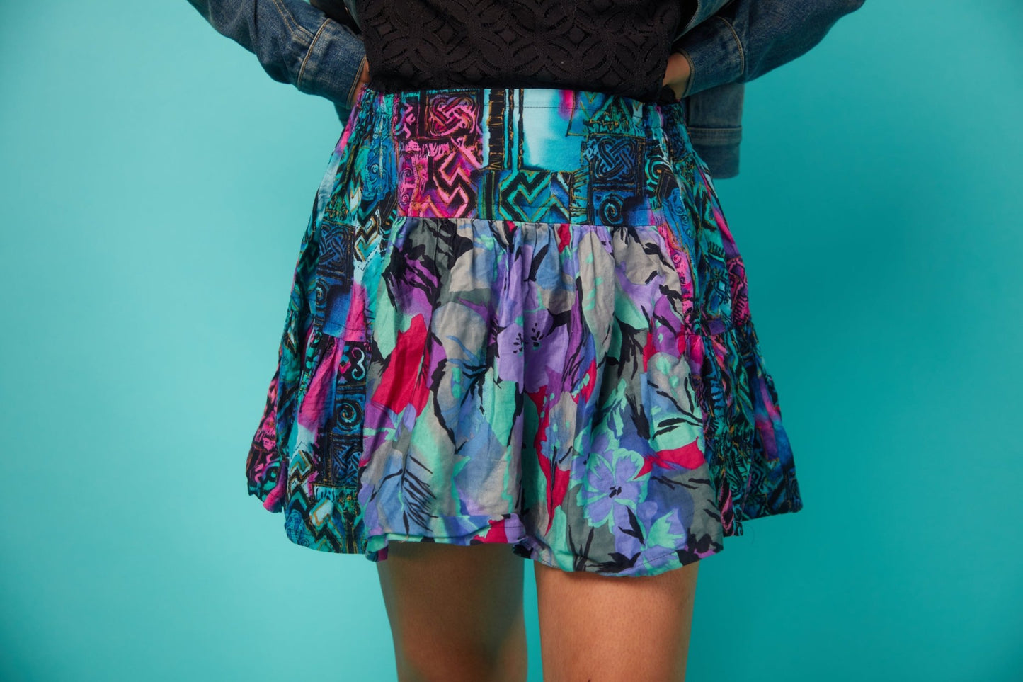 Colorful Women's Skirt - VinCo Apparel
