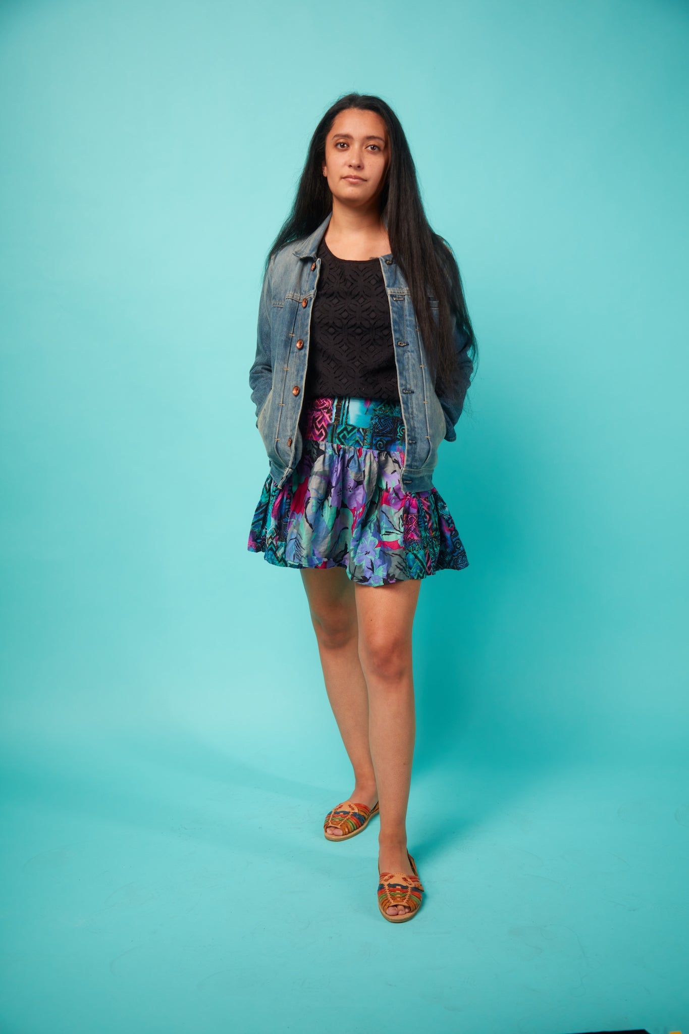 Colorful Women's Skirt - VinCo Apparel