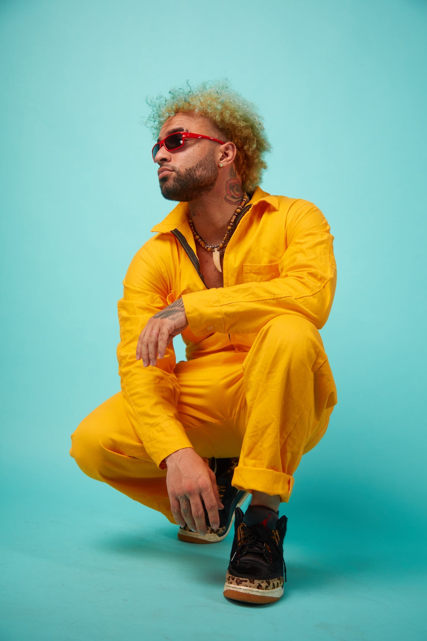Flashy Yellow Jumpsuit - VinCo Apparel