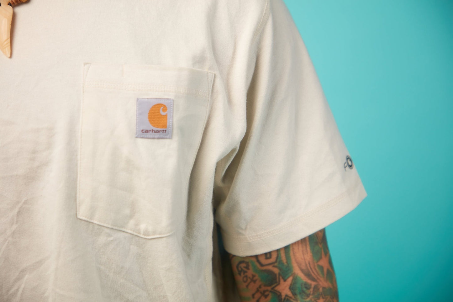 Men's Vintage White T-shirt - VinCo Apparel