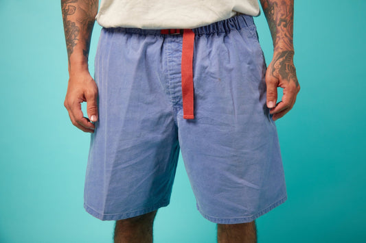 Men's Washed-Blue Shorts - VinCo Apparel