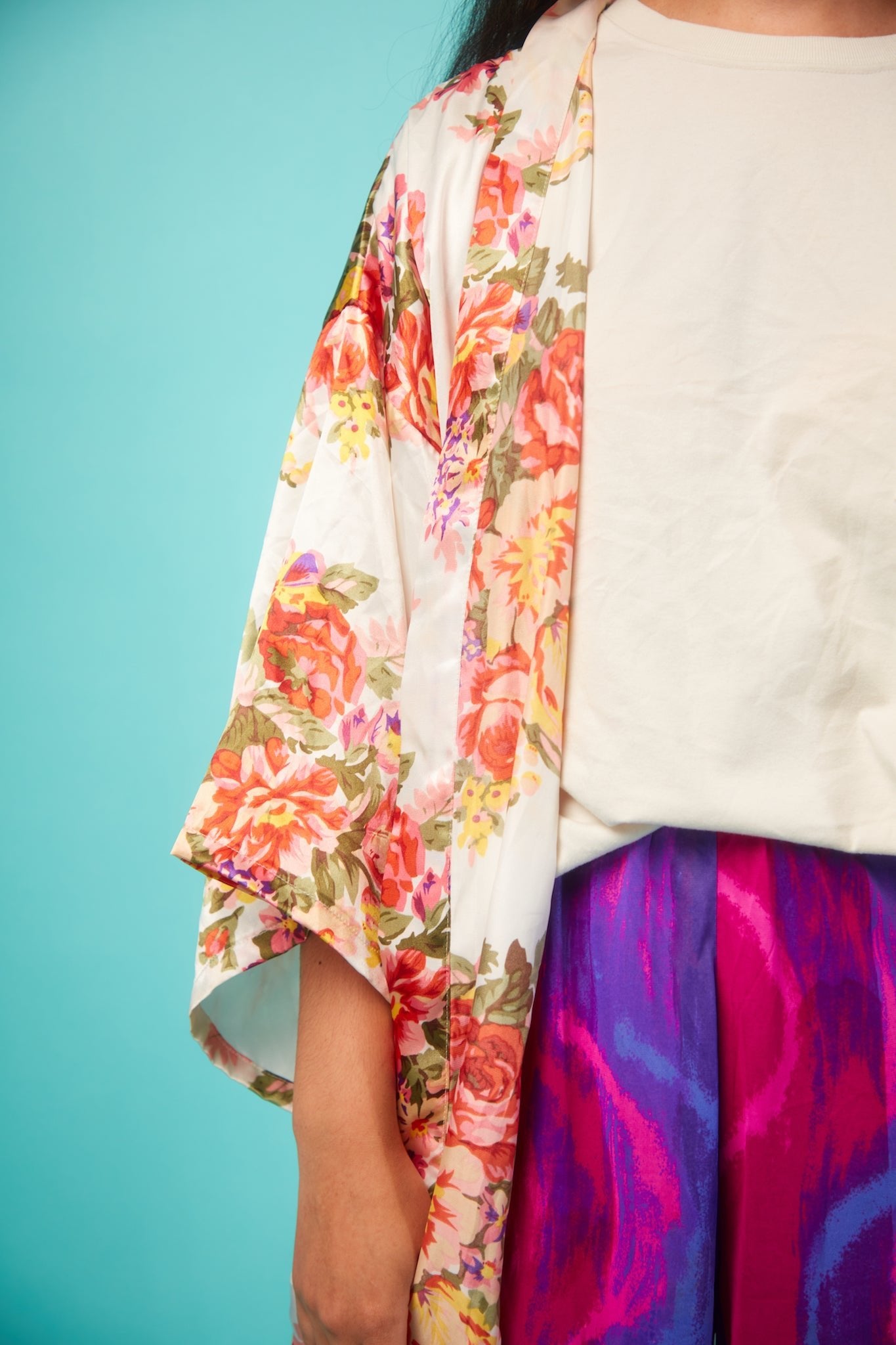 Women's Chique Satin Robe - VinCo Apparel