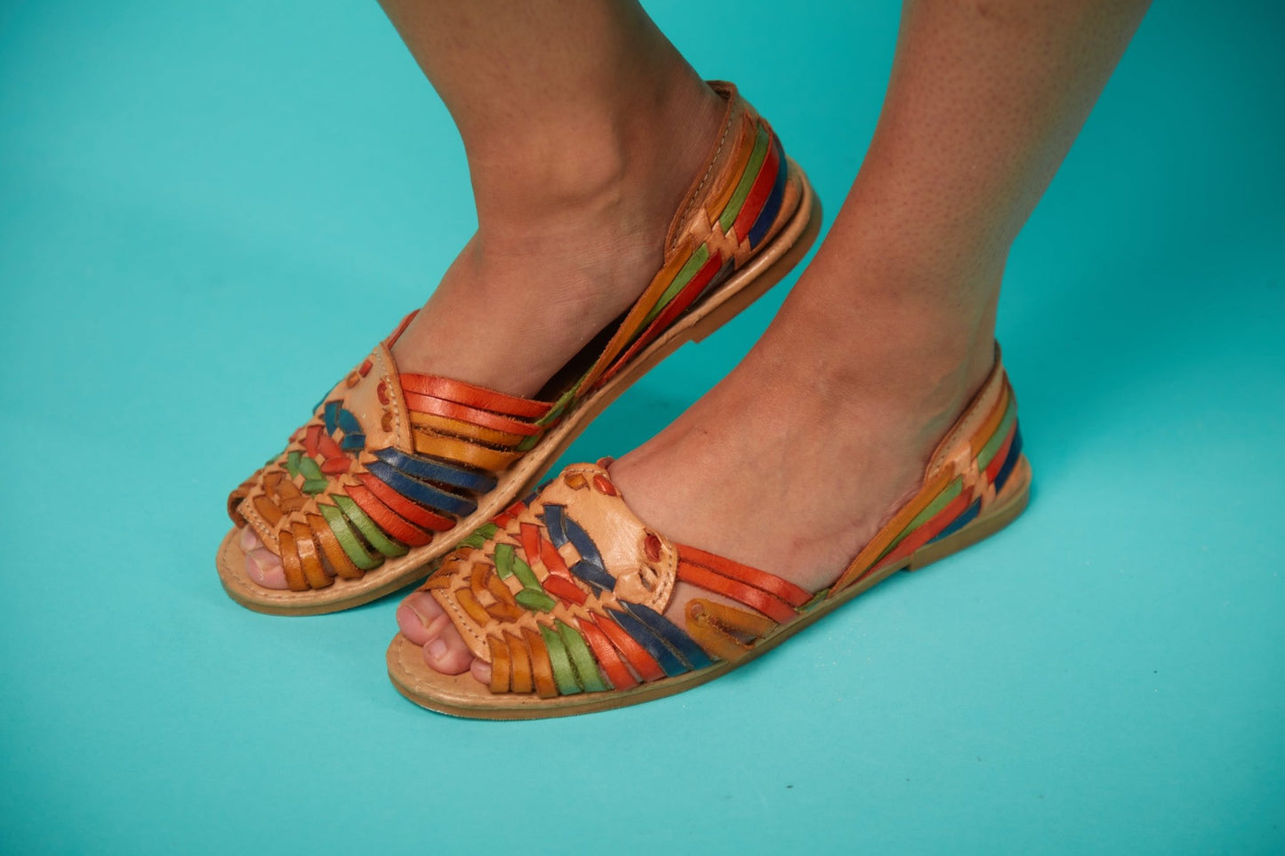 Women's Multi-Color Sandals - VinCo Apparel